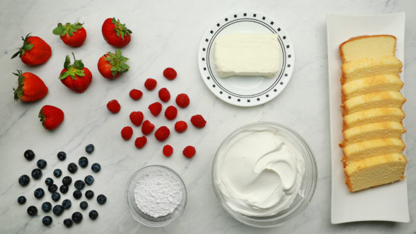 Trifle ingredients