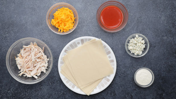 Buffalo Chicken Egg Roll Ingredients