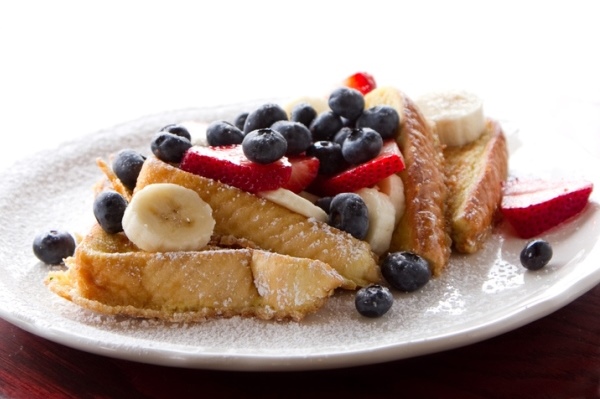 french toast with fruit