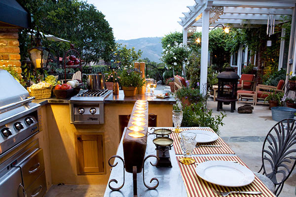 Outdoor kitchen