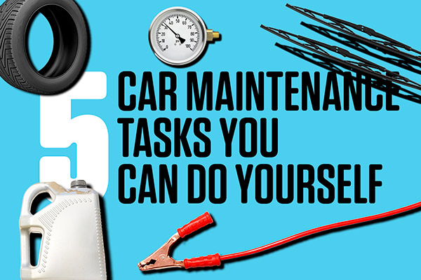 5 car maintenance tasks you can do yourself