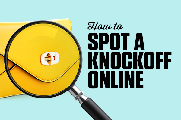 How to spot a knockoff online