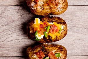 baked potatoes