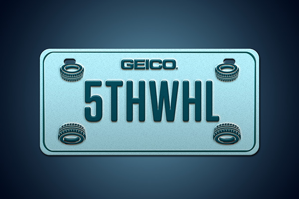 vanity license plate 5THWHL