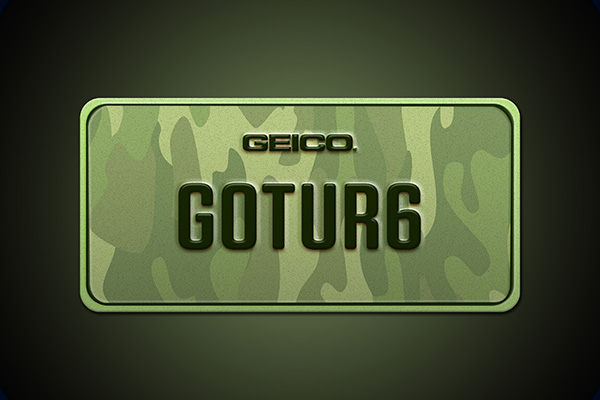 vanity license plate GOTUR6