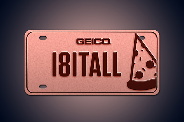 vanity license plate I8ITALL