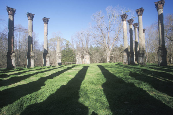 Windsor Ruins are the ruins of the largest antebellum Greek Revival mansion