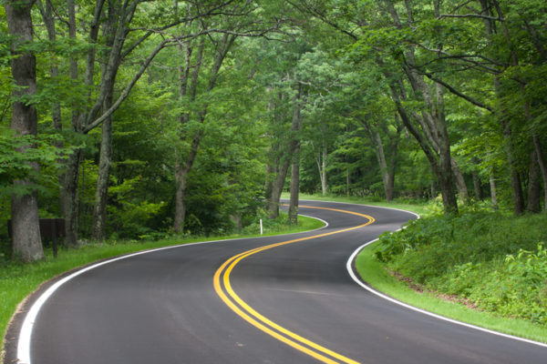 "Skyline Drive, Blue Ridge Mountains, Shenandoah National Forest, Virginia"