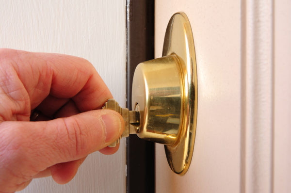 Locking a Deadbolt