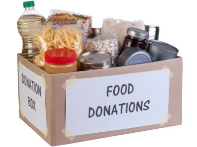 Food donations box