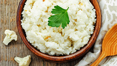 Cauliflower rice