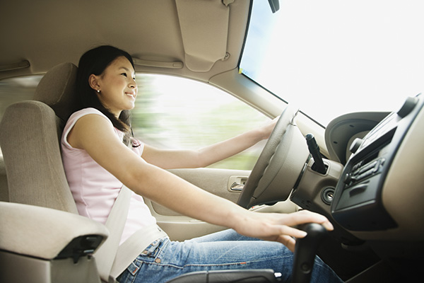 No car, no problem. Teens learning to drive with a video game.