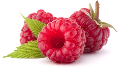 Ripe raspberries