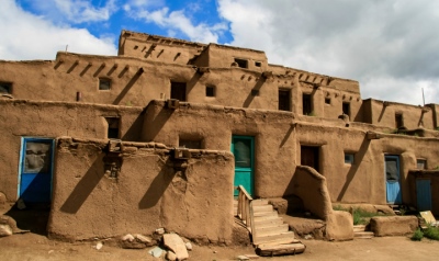 Taos Pueblo in New Mexico, USA