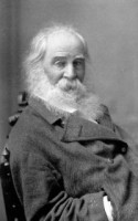 Antique Photograph Portrait of American Poet Walt Whitman