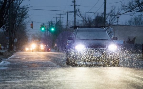 driving in snow